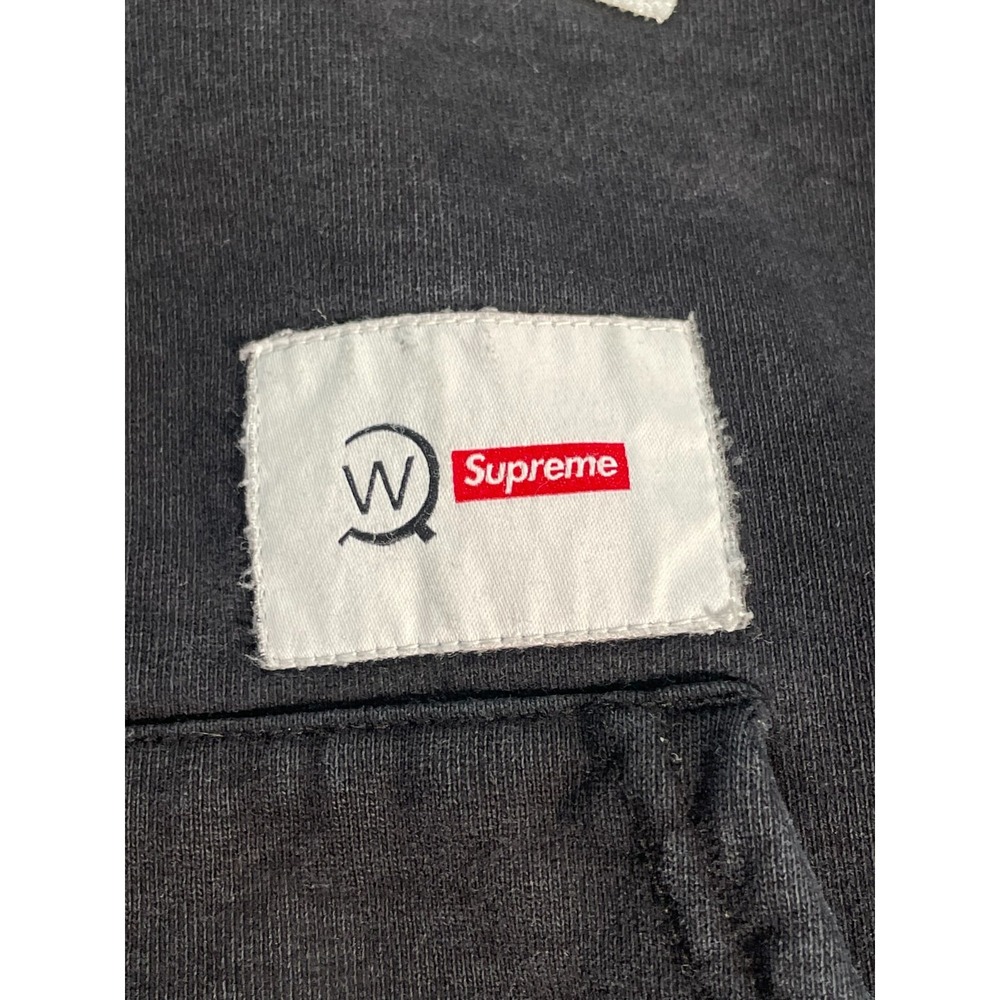 SUPREME × WTAPS Sic'em! Hooded Sweatshirt Men's Size M Black - Picture 3 of 16